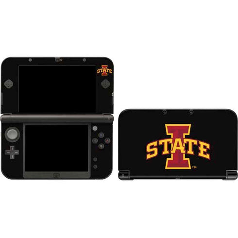 Iowa State University Primary Logo Black Nintendo Skins